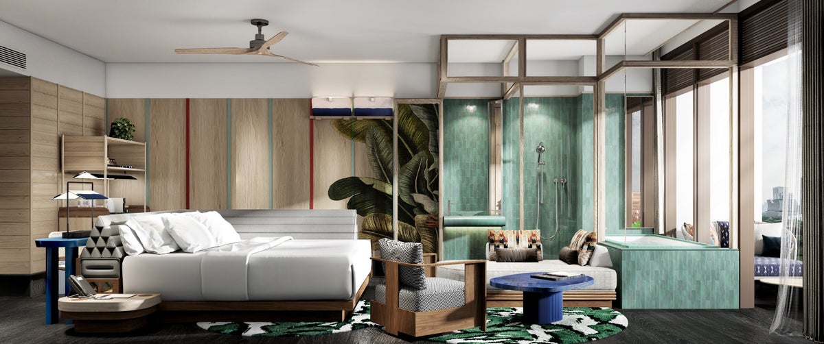 hotel indigo forestias deluxe room
