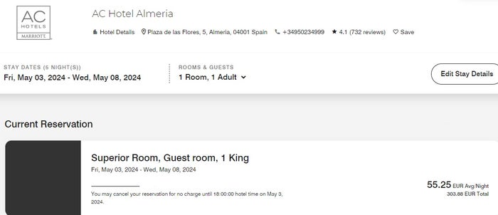 AC Hotel Almeria Booking