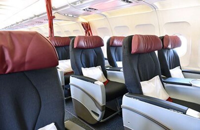 Air Canada Rouge A319 interior
