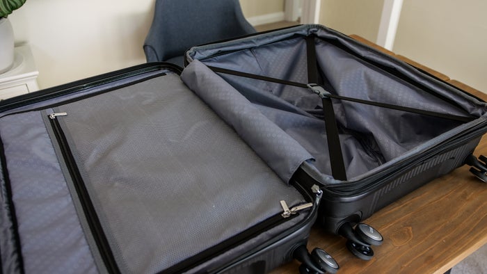 American Tourister Soundbox Hardside Interior American Tourister Soundbox Hardside Interior