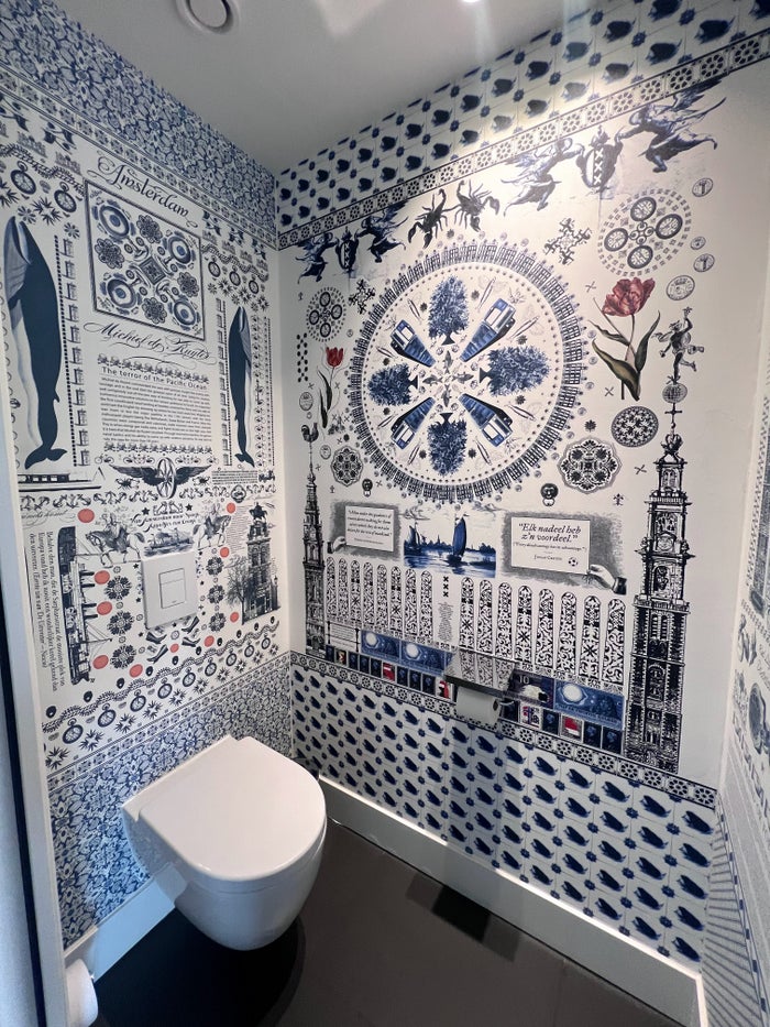 Andaz Amsterdam guestroom toilet Andaz Amsterdam guestroom toilet