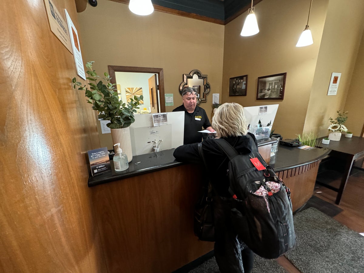 Baranhof Front Desk