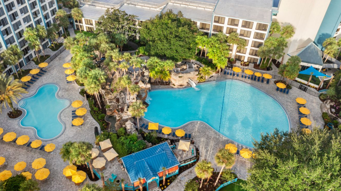 Delta Hotels Orlando Celebration pool view Delta Hotels Orlando Celebration pool view