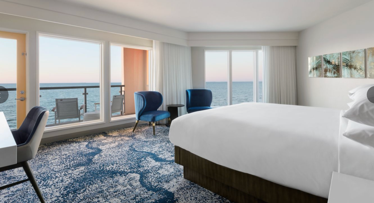 Delta Hotels Virginia Beach Waterfront room view