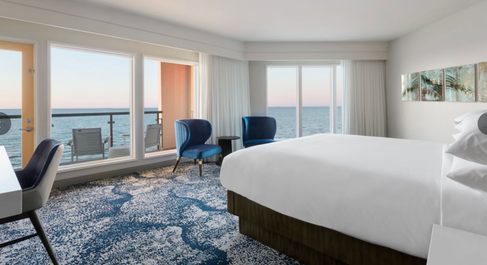 Delta Hotels Virginia Beach Waterfront room view Delta Hotels Virginia Beach Waterfront room view