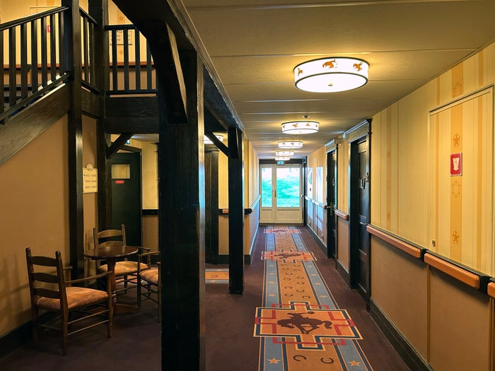 Disneyland Paris Hotel Cheyenne hallway junction Disneyland Paris Hotel Cheyenne hallway junction