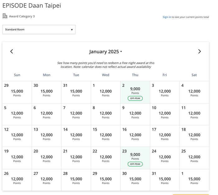 EPISODE Daan Taipei award rates EPISODE Daan Taipei award rates 1