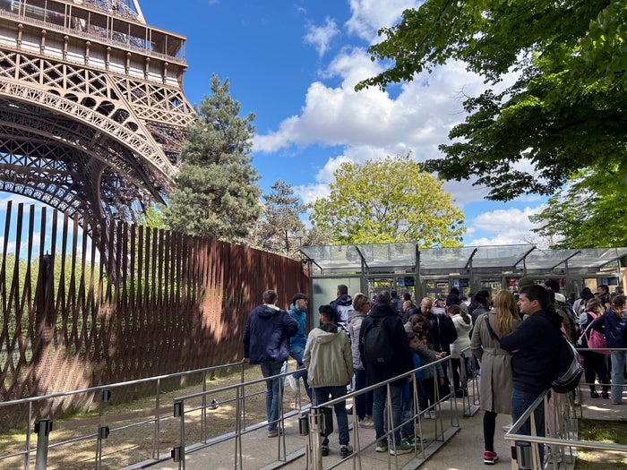 Eiffel Tower entry Eiffel Tower entry