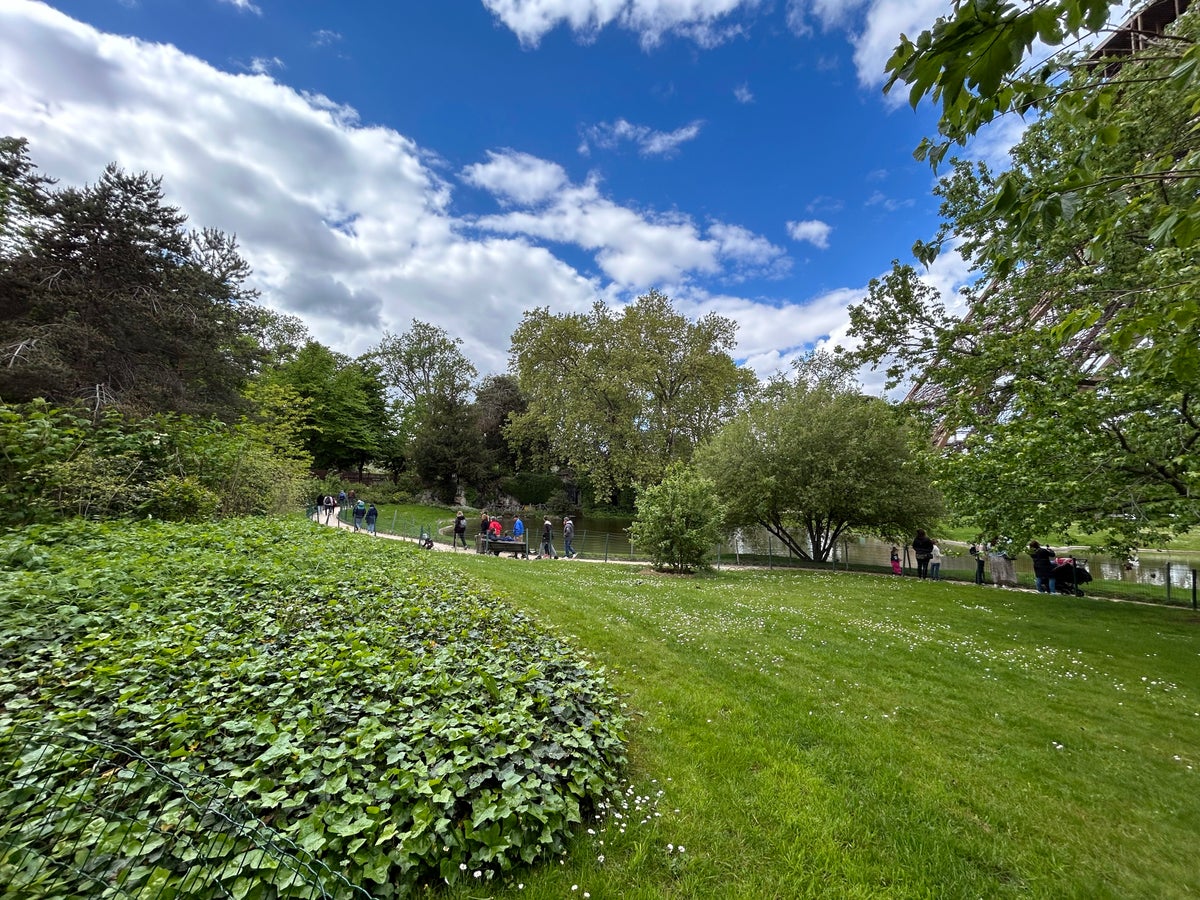 Eiffel Tower gardens