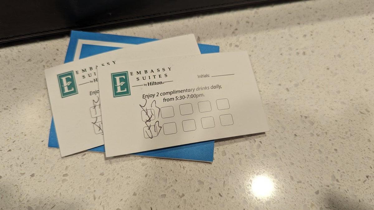Embassy Suites by Hilton The Woodlands at Hughes Landing food and beverage drink voucher