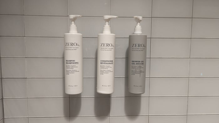 Embassy Suites by Hilton The Woodlands at Hughes Landing room bathroom shower amenities Embassy Suites by Hilton The Woodlands at Hughes Landing room bathroom shower amenities