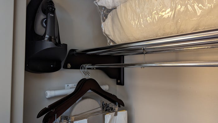 Embassy Suites by Hilton The Woodlands at Hughes Landing room closet iron Embassy Suites by Hilton The Woodlands at Hughes Landing room closet iron
