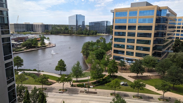 Embassy Suites by Hilton The Woodlands at Hughes Landing room lake view Embassy Suites by Hilton The Woodlands at Hughes Landing room lake view