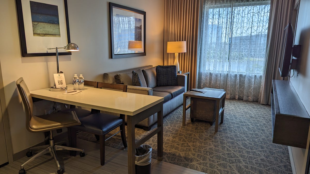 Embassy Suites by Hilton The Woodlands at Hughes Landing room living room seating