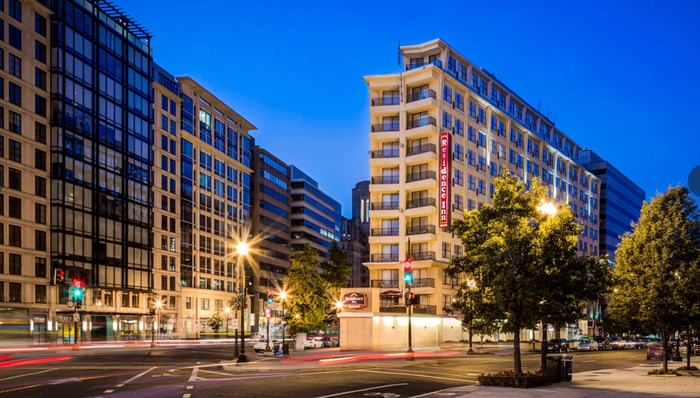Exterior of the Residence Inn Washington D.C. Downtown Exterior of the Residence Inn Washington D.C. Downtown