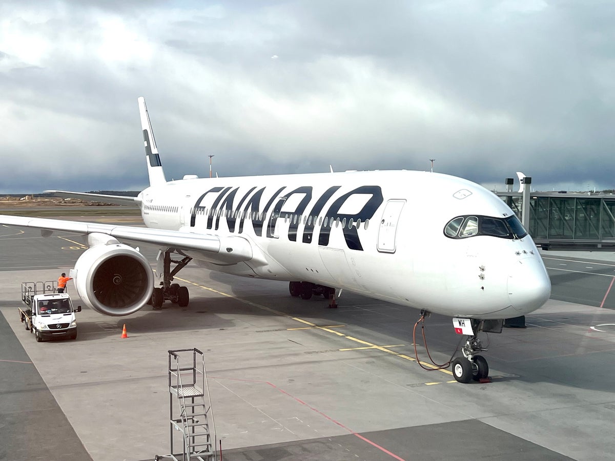 Finnair A350 at Helsinki HEL