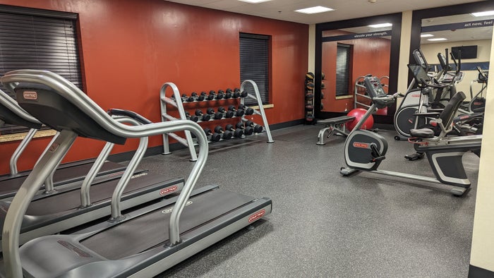 Hampton Inn Suites Hope amenities gym main view Hampton Inn Suites Hope amenities gym main view