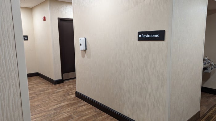 Hampton Inn Suites Hope amenities lobby bathroom Hampton Inn Suites Hope amenities lobby bathroom