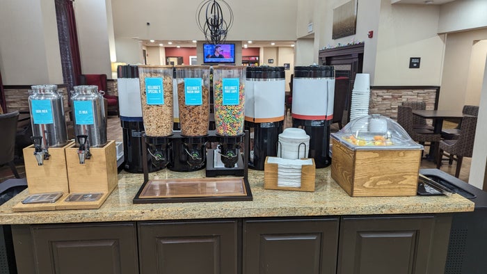 Hampton Inn Suites Hope food and beverage breakfast cereal Hampton Inn Suites Hope food and beverage breakfast cereal