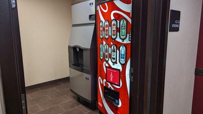 Hampton Inn Suites Hope food and beverage vending Hampton Inn Suites Hope food and beverage vending