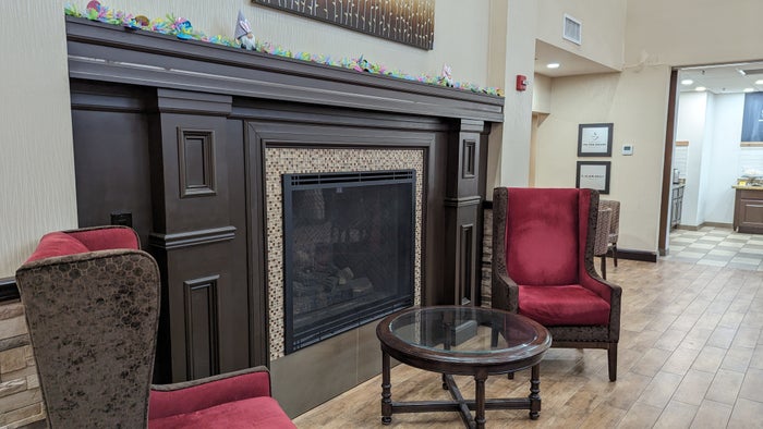 Hampton Inn Suites Hope lobby seating Hampton Inn Suites Hope lobby seating