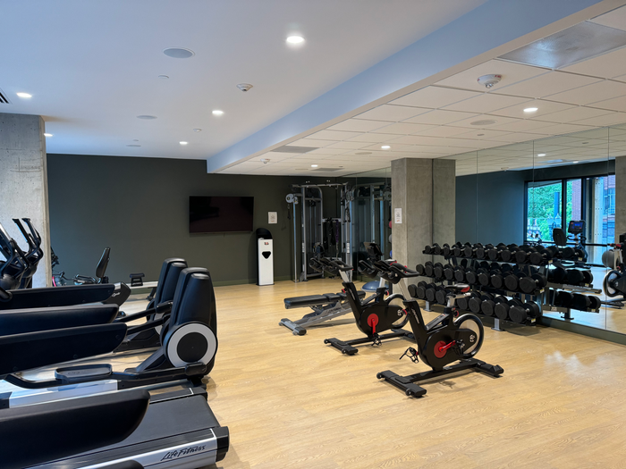 Hyatt Centric Downtown Portland gym Hyatt Centric Downtown Portland gym