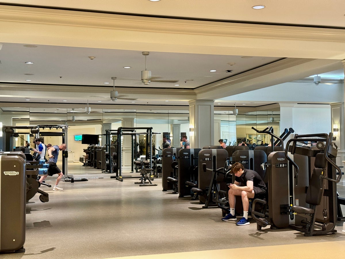 JW Marriott Orlando Grande Lakes Fitness Center Weights