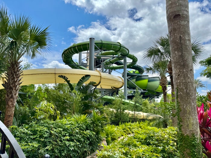 JW Marriott Orlando Grande Lakes Waterslides JW Marriott Orlando Grande Lakes Waterslides