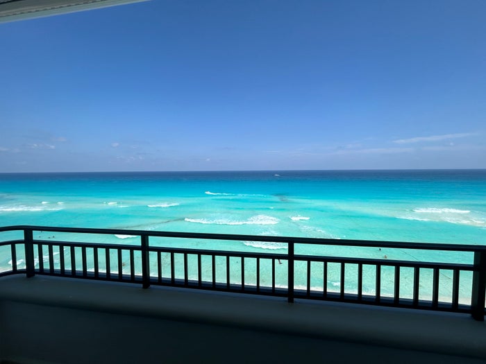 JW Marriott Cancun balcony view JW Marriott Cancun balcony view