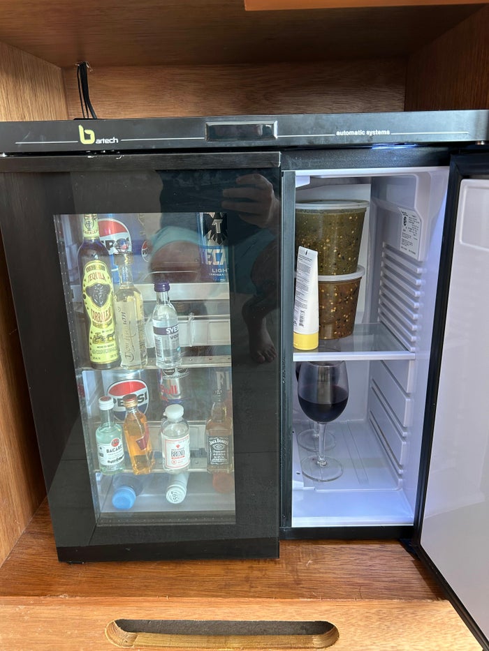 JW Marriott Cancun minibar JW Marriott Cancun minibar