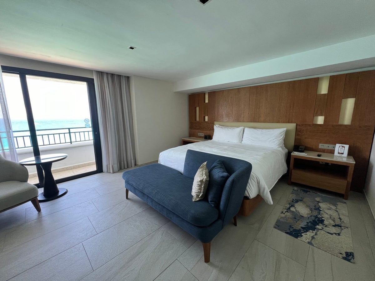 JW Marriott Cancun master bedroom
