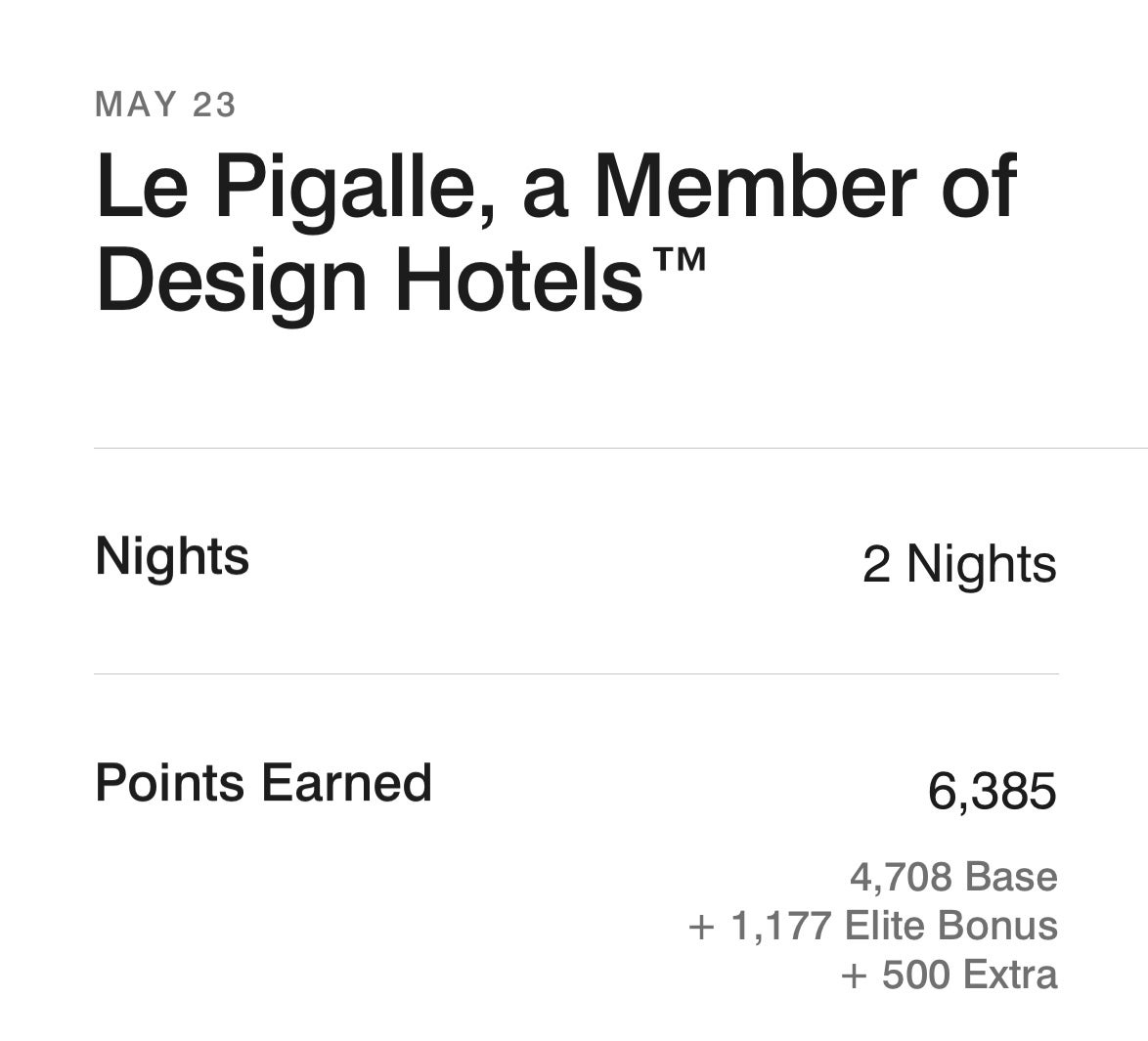 Le Pigalle earnings