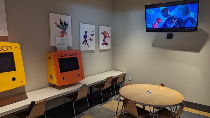MCO Terminal B The Club MCO Gates 70 99 kids room MCO Terminal B The Club MCO Gates 70 99 kids room