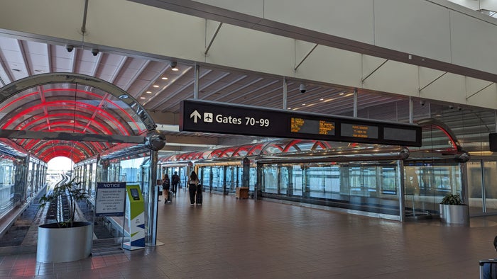 MCO Terminal B train to gates 70 99 MCO Terminal B train to gates 70 99