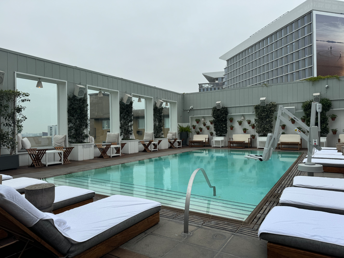 Mondrian Los Angeles pool