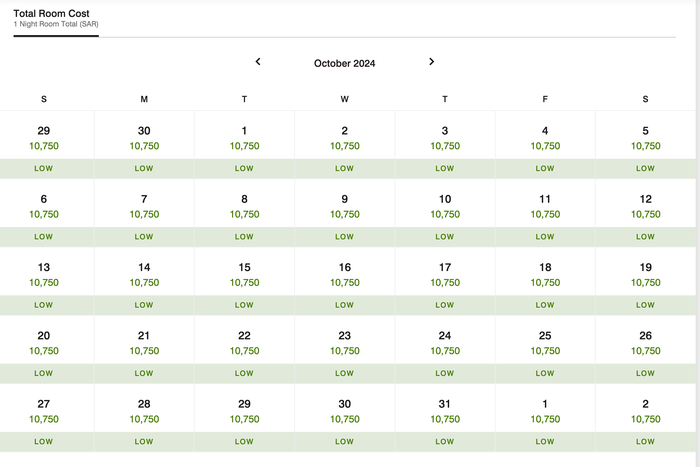 Nujuma cash rates Nujuma cash rates