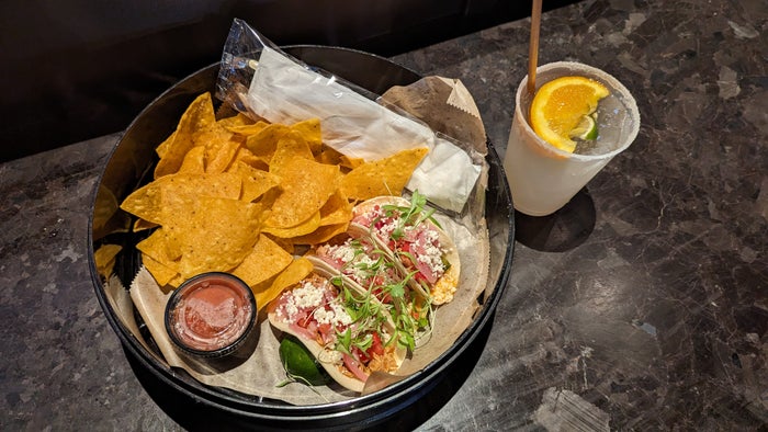Blondette Orlando World Center Marriott food and beverage Falls pool bar tacos