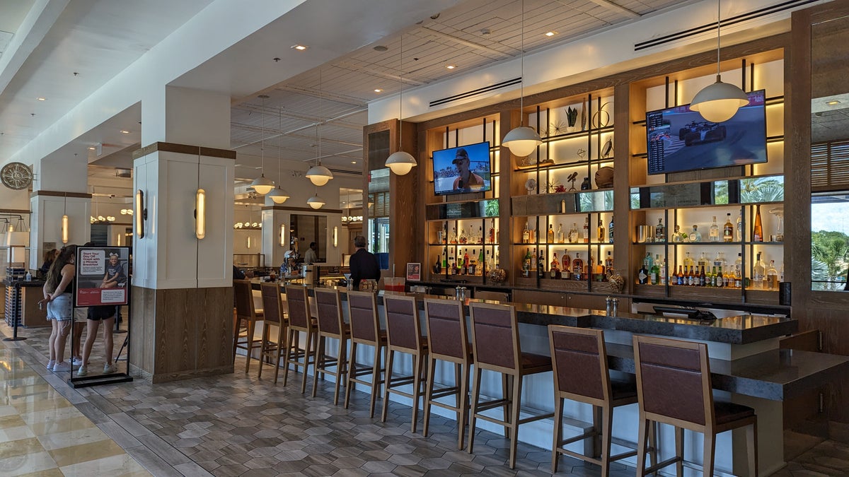 Orlando World Center Marriott food and beverage Latitude and Longitude bar