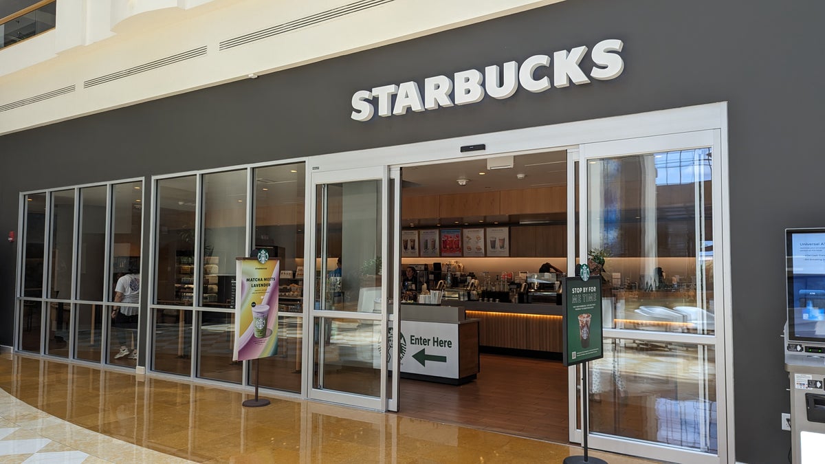 Orlando World Center Marriott food and beverage Starbucks