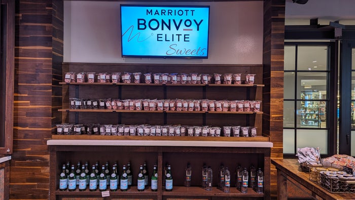 Orlando World Center Marriott food and beverage pantry Bonvoy elite bottles Orlando World Center Marriott food and beverage pantry Bonvoy elite bottles