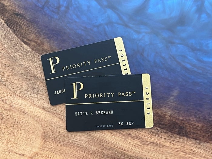 Priority Pass Select cards Priority Pass Select cards