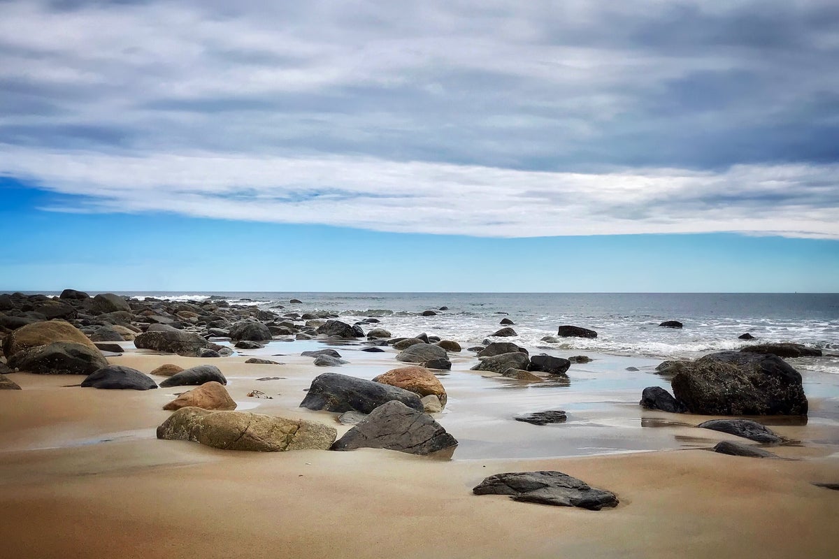 Sandy Point State Park Beach