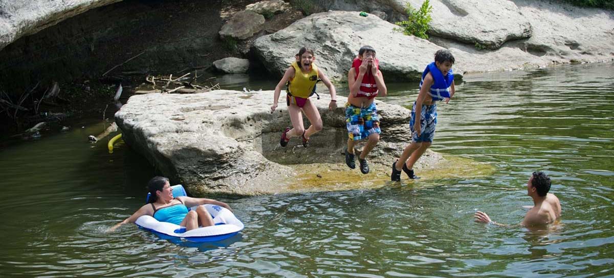 McKinney Falls State Park Guide - Swimming McKinney Falls State Park 