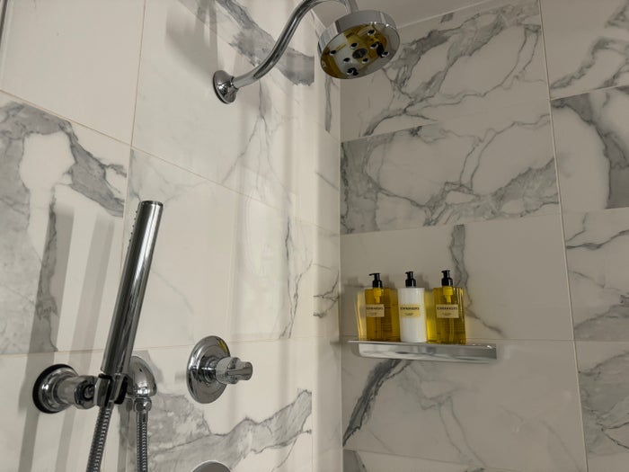 Thompson San Antonio Riverwalk bathroom shower