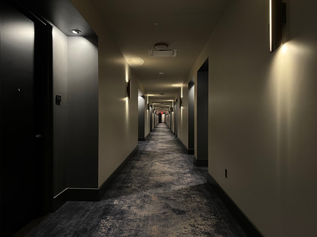 Thompson San Antonio Riverwalk guest floor hallway