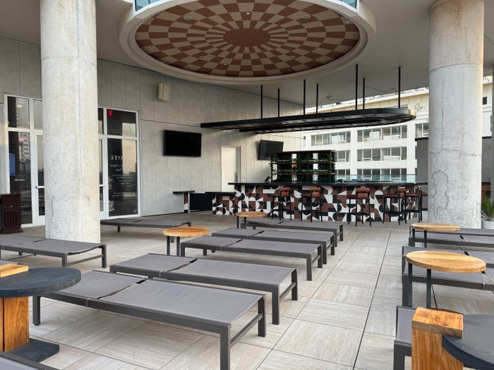 Thompson San Antonio Riverwalk pool bar