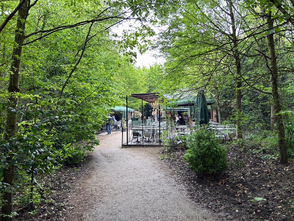 Versailles Gardens Le Bosquet du Dauphin cafe