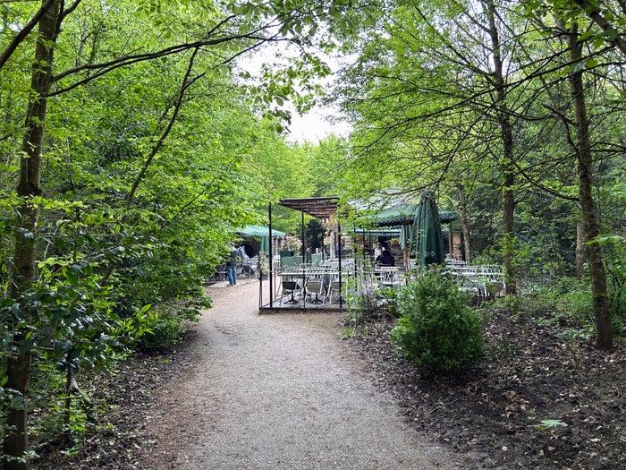 Versailles Gardens Le Bosquet du Dauphin cafe Versailles Gardens Le Bosquet du Dauphin cafe