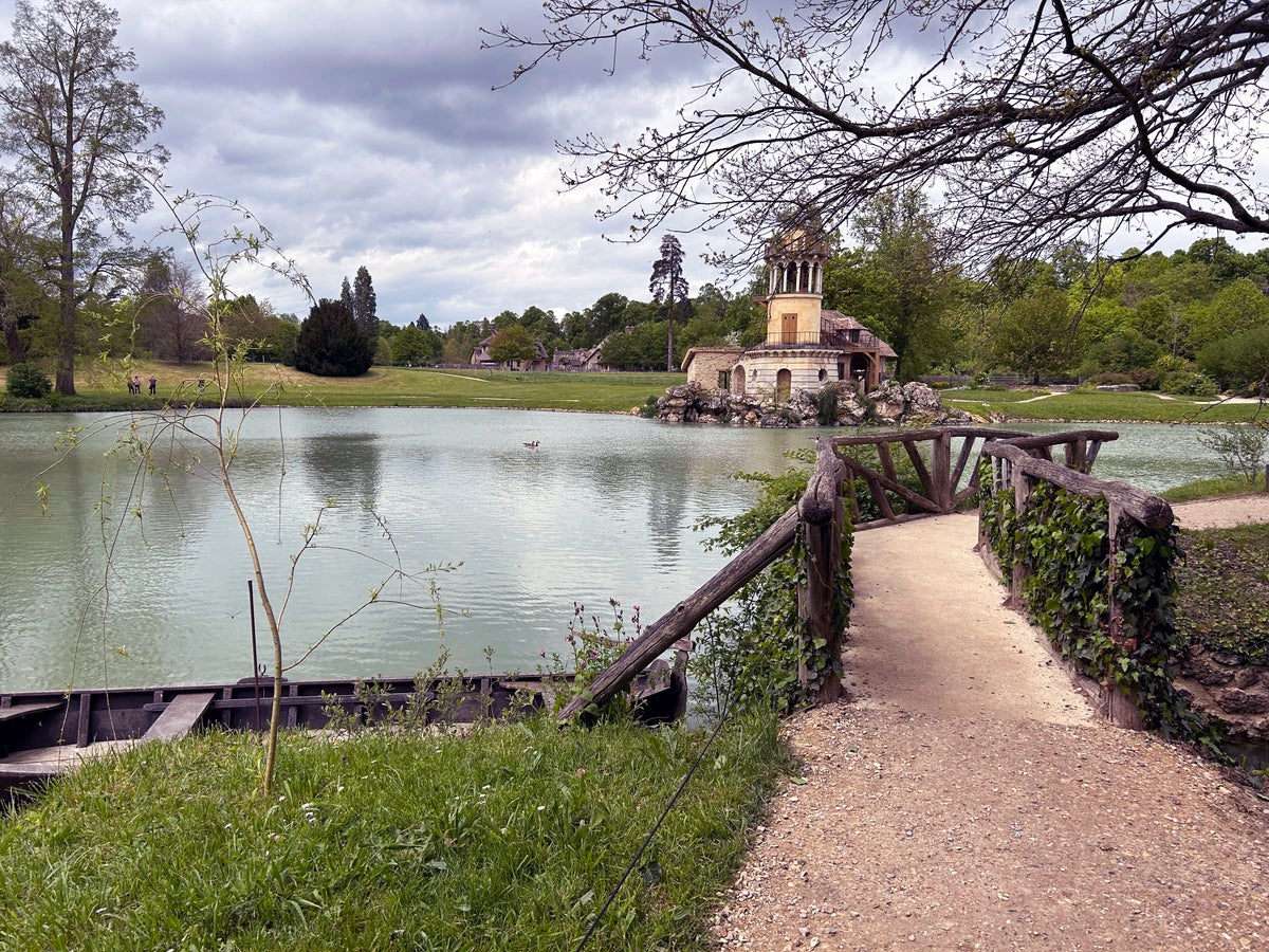 Versailles Gardens Le Petit Hameau bridge