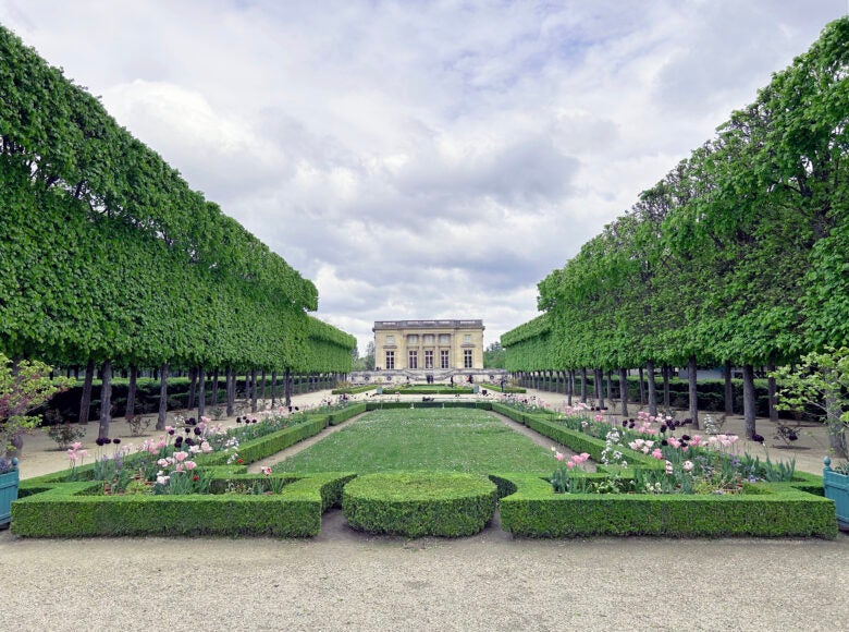 Versailles Gardens Petit Trianon French Garden